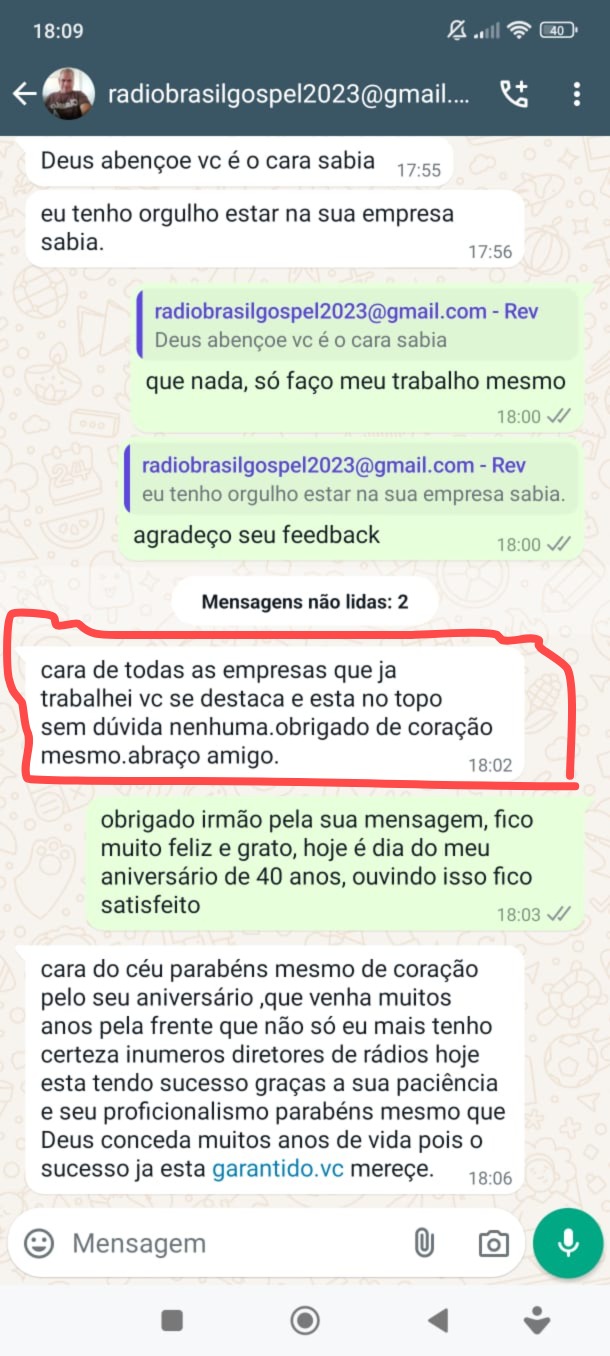 Depoimento de cliente